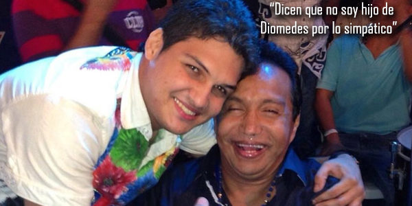 Dicen que no soy hijo de Diomedes por lo simpático: Elder Dayán Díaz