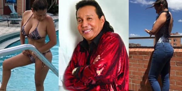 Consuelo Martínez, viuda de Diomedes Díaz, es criticada por su físico