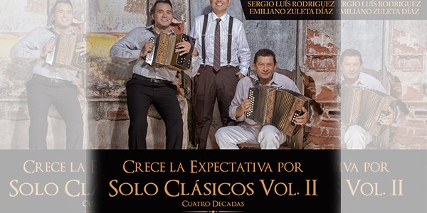 CRECE LA EXPECTATIVA POR «SOLO CLÁSICOS Vol. 2 – CUATRO DÉCADAS»