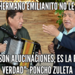 Poncho Zuleta: "A mi hermano Emilianito no le debo"