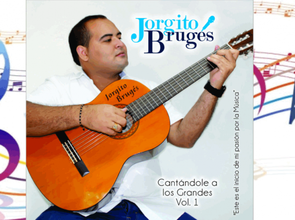Cantante cienaguero Jorgito Brugés lanza su primer CD en guitarra