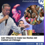 Iván Villazón lo mejor las fiestas del Caimán en Ciénaga- Magdalena