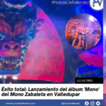 Éxito total: Lanzamiento del álbum 'Mono' de Mono Zabaleta en Valledupar