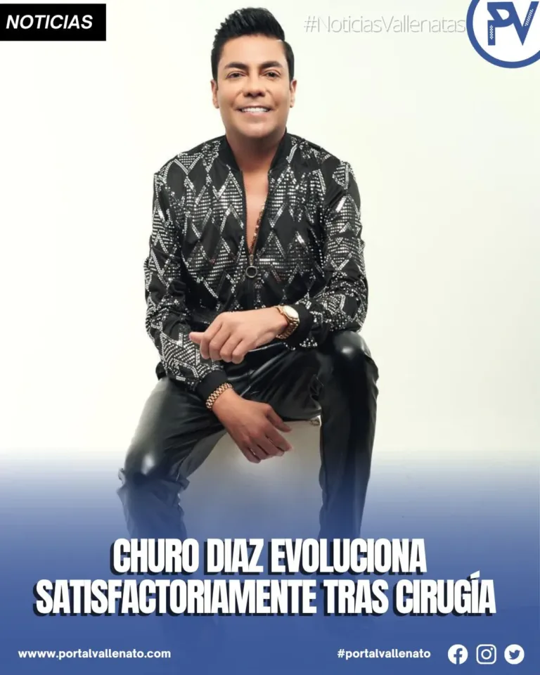 Churo Díaz evoluciona satisfactoriamente tras cirugía