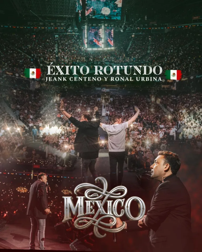Jean Carlos Centeno y Ronal Urbina triunfan en Monterrey con dos exitosas presentaciones