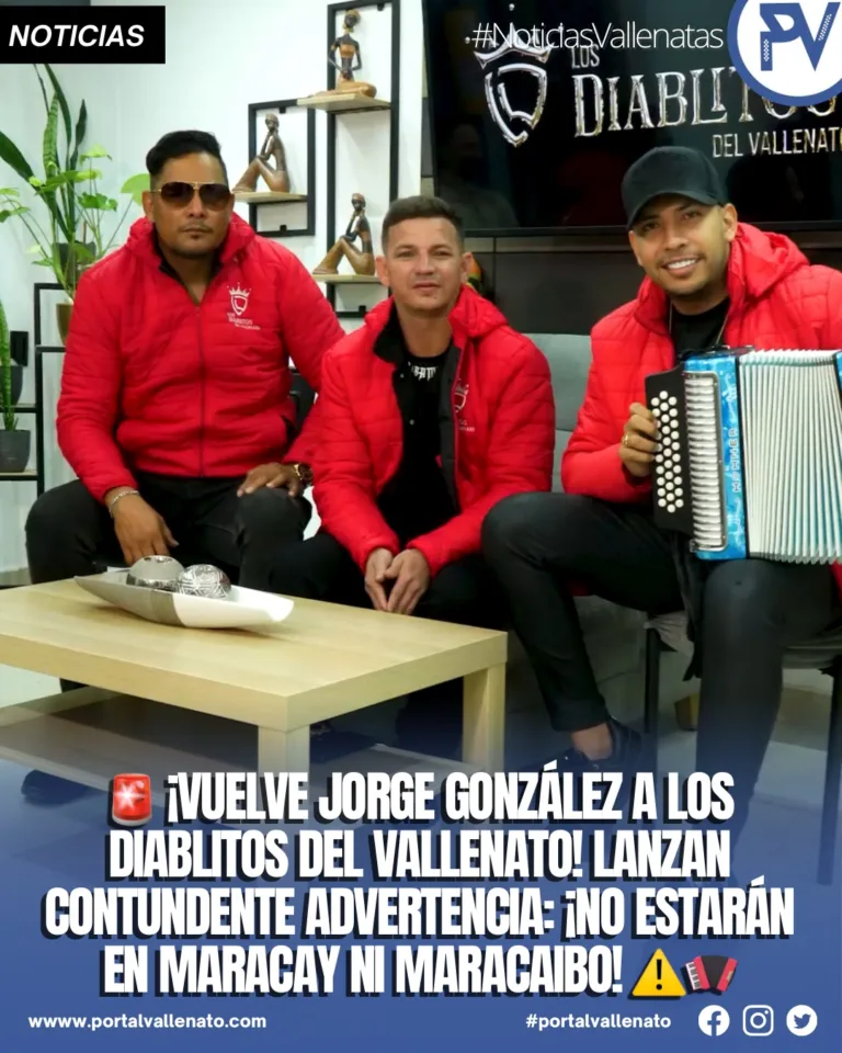 Vuelve Jorge Gonzalez a los diablitos del vallenato